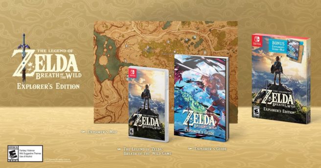Zelda Breath of the Wild Explorer Edition